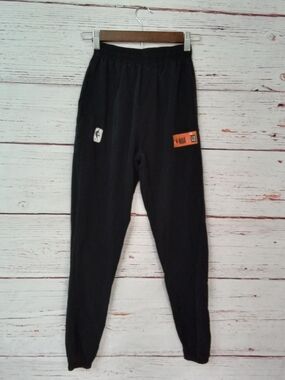 NBA Youth Jogger Sweatpants Black Size 14/16 Athletic Basketball Track Pants